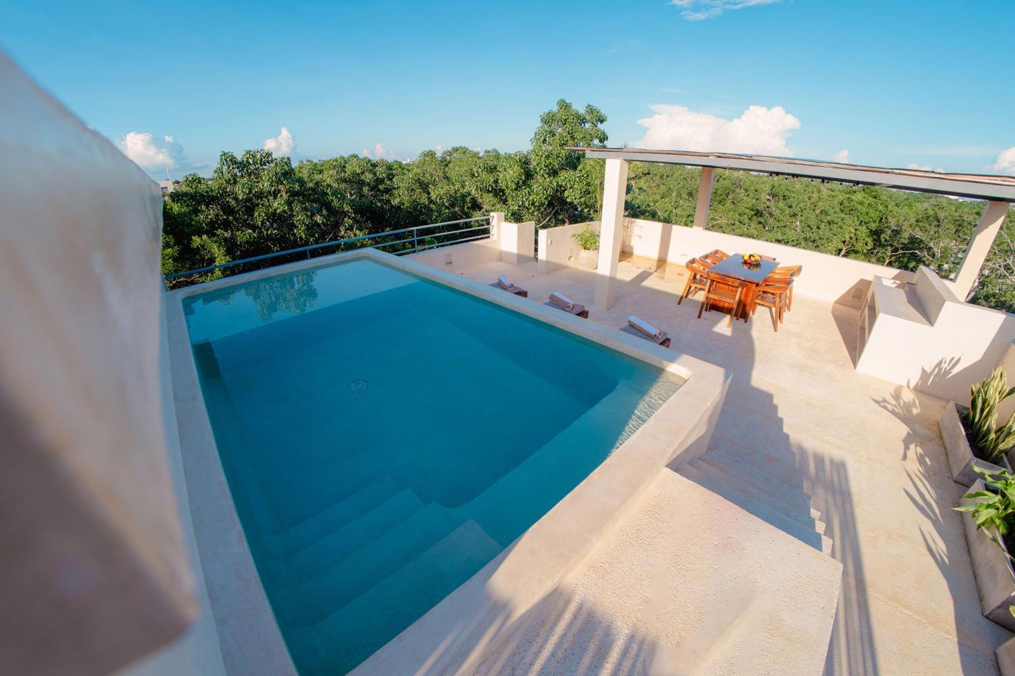 T1ph New Breathtaking Penthouse And Rooftop Tulum