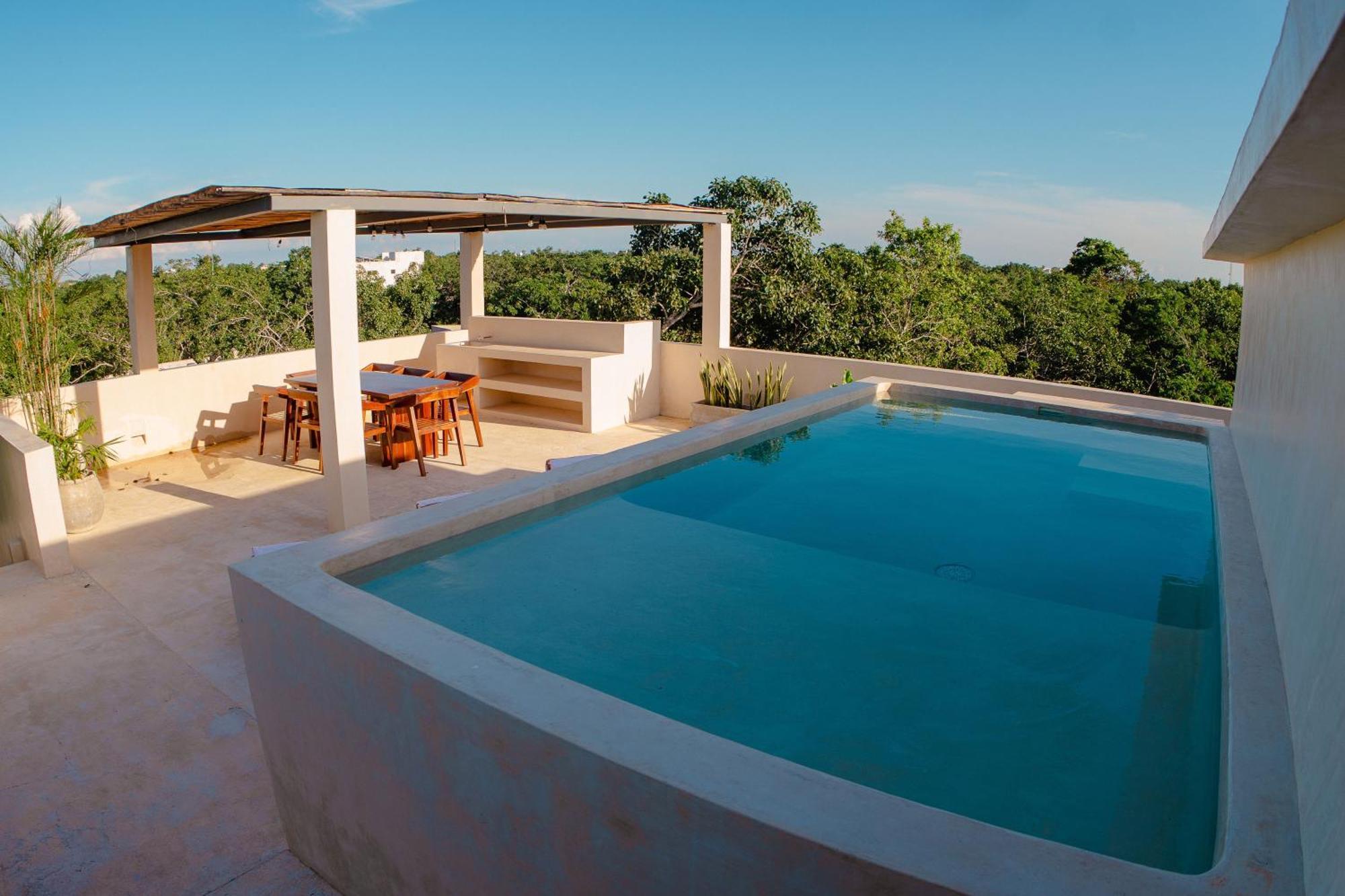 T1ph New Breathtaking Penthouse And Rooftop Tulum