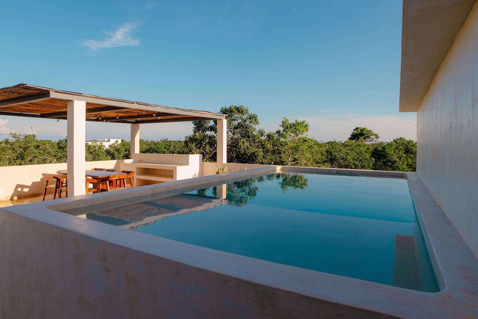 T1ph New Breathtaking Penthouse And Rooftop Appartamento Tulum
